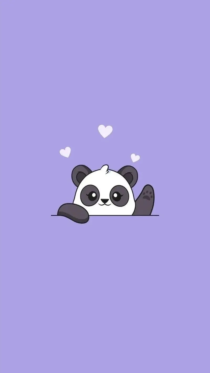Tải hình gấu trúc chibi cute để làm mới màn hình