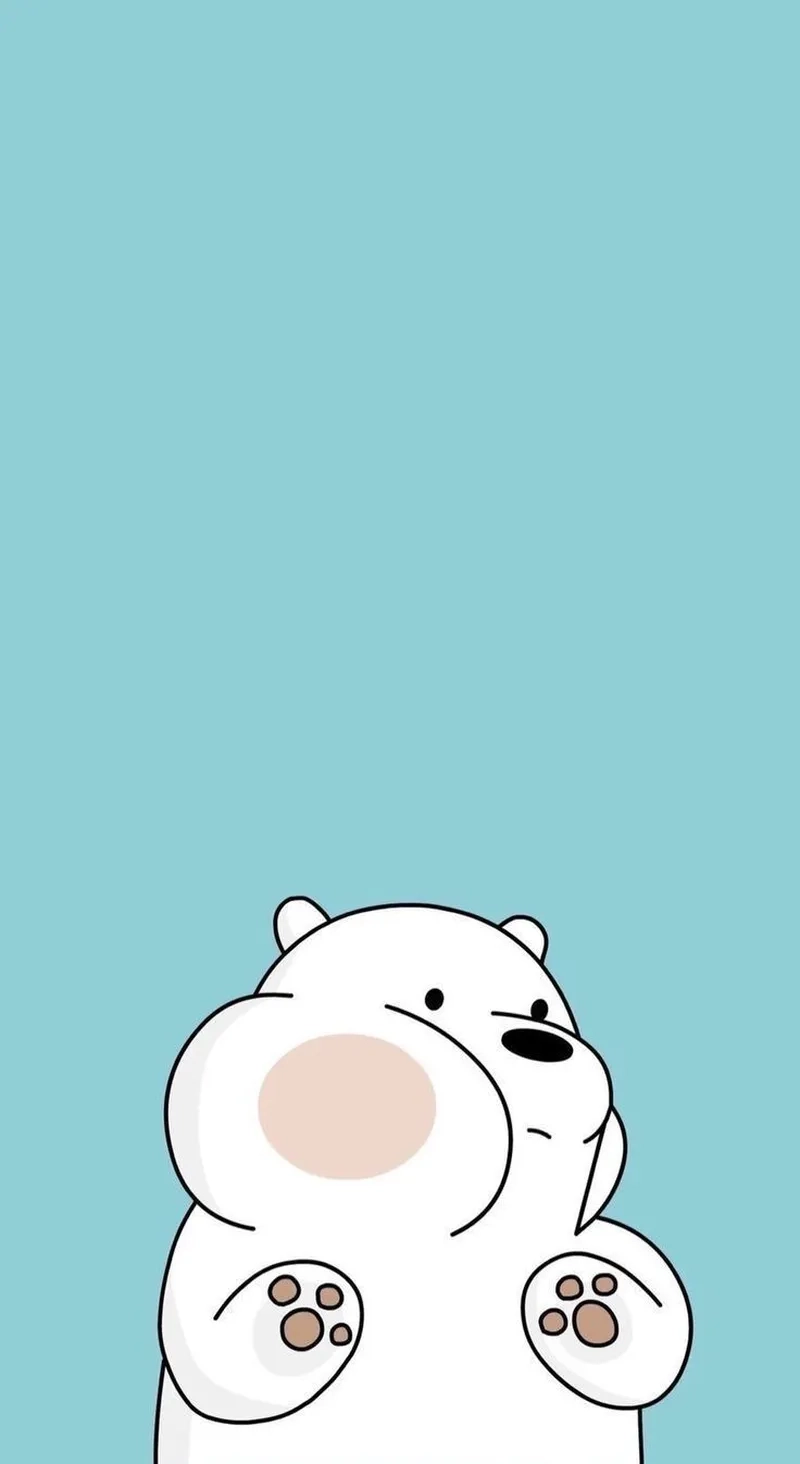 Tìm hình gấu tuyết chibi để làm mới màn hình