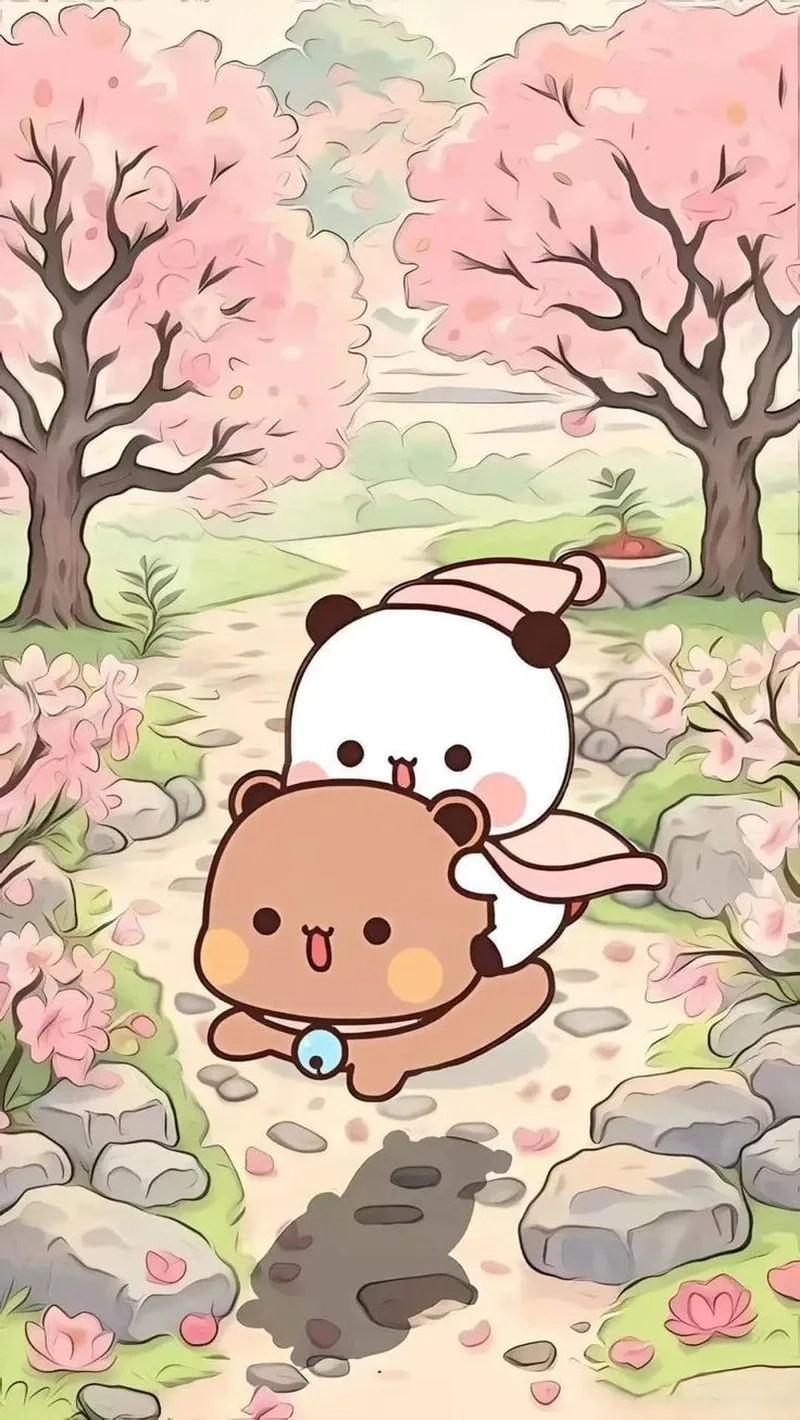 Ngắm chibi gấu cute với nét vẽ khiến bạn tan chảy