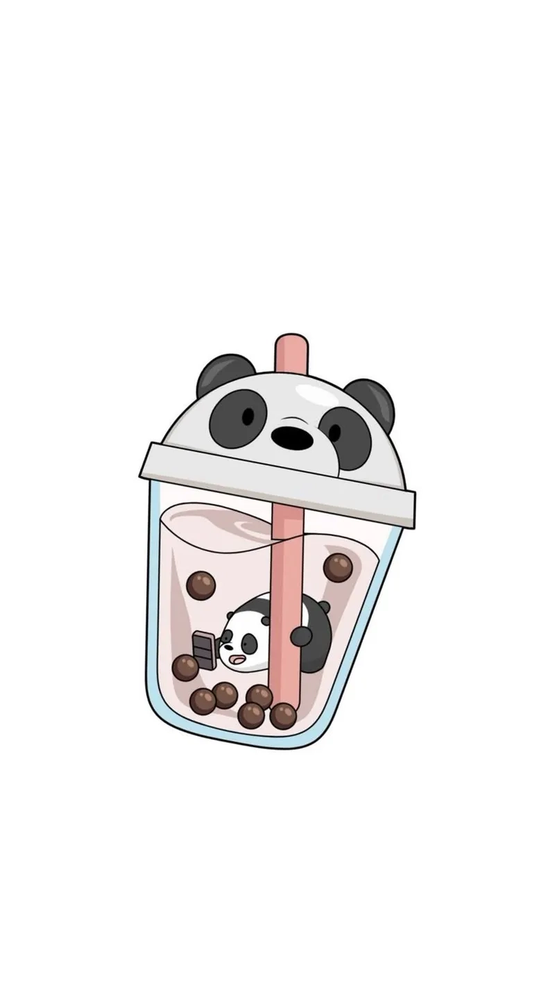 Tải hình nền gấu cute chibi để làm mới giao diện