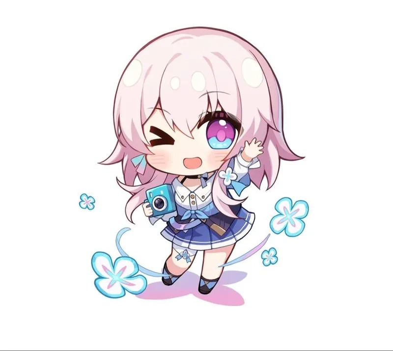 Chibi genshin impact bạn cười cả ngày