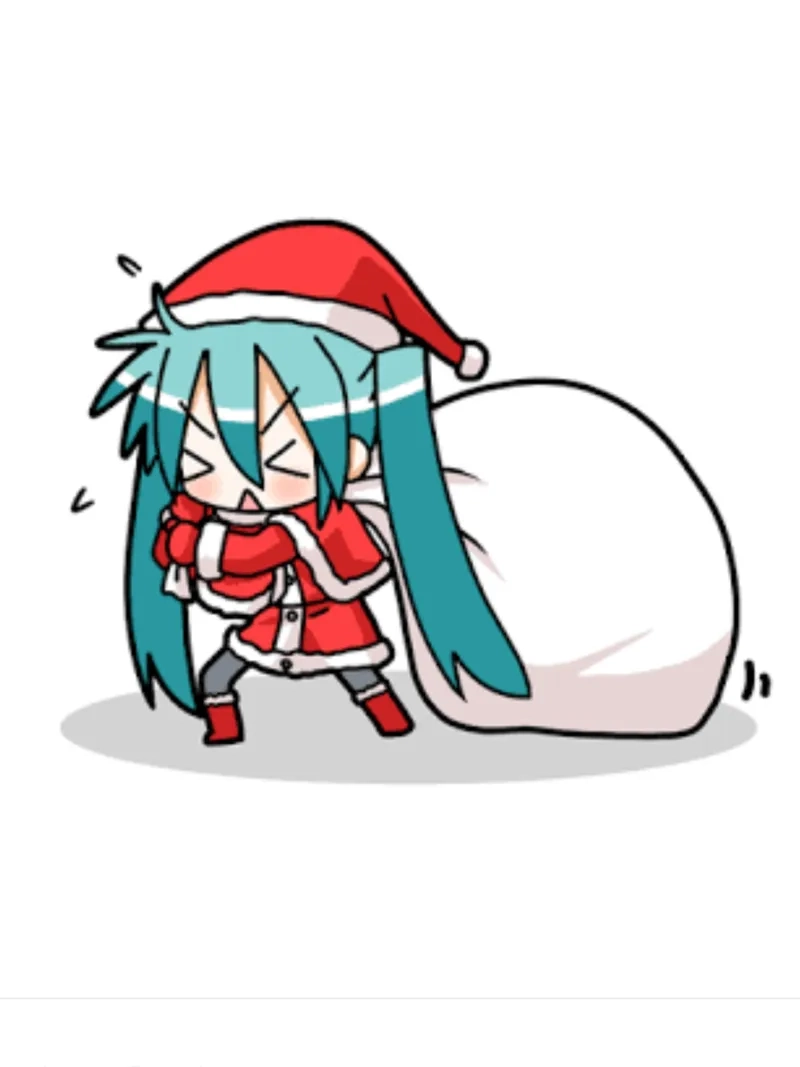 Tải kawaii chibi Miku làm hình đại diện cực kỳ dễ thương