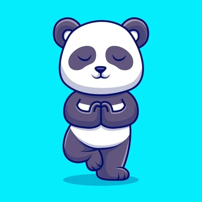 Cập nhật gấu trúc cute chibi để làm avatar dễ thương