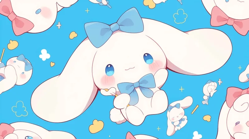 Cinnamoroll cinnamon roll và nét vẽ chibi siêu đáng yêu
