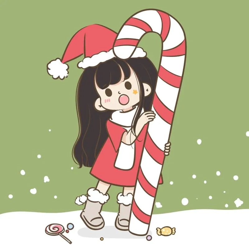 Cô gái chibi cute làm hình đại diện thêm phần thu hút
