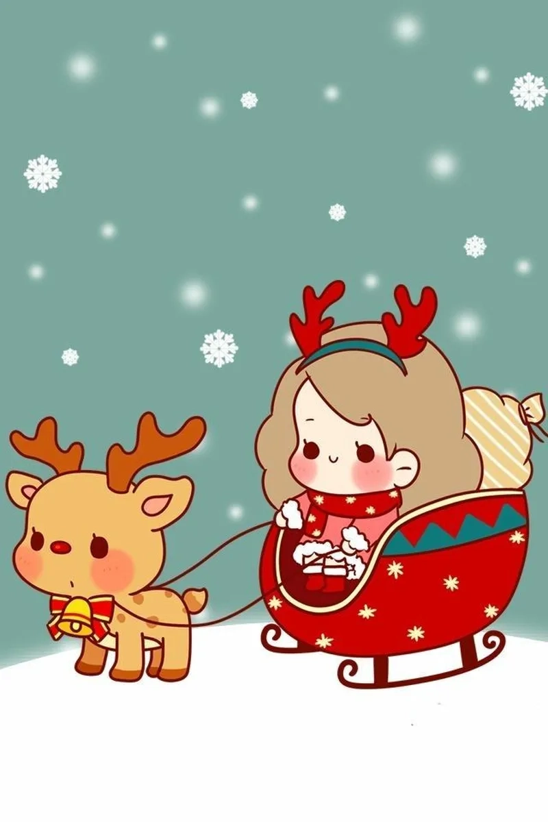 Chibi con gái mang phong cách anime đáng yêu cho bạn