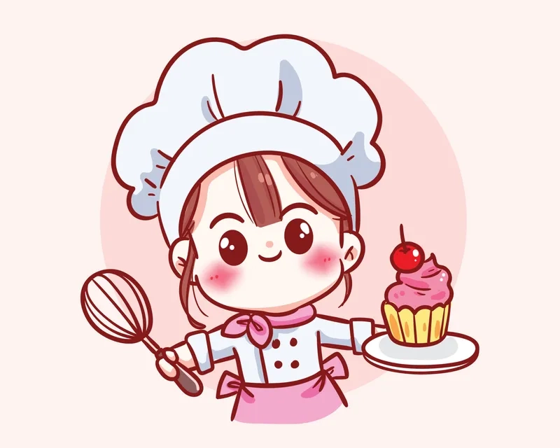 Ảnh con gái chibi làm hình đại diện thêm phần ngọt ngào