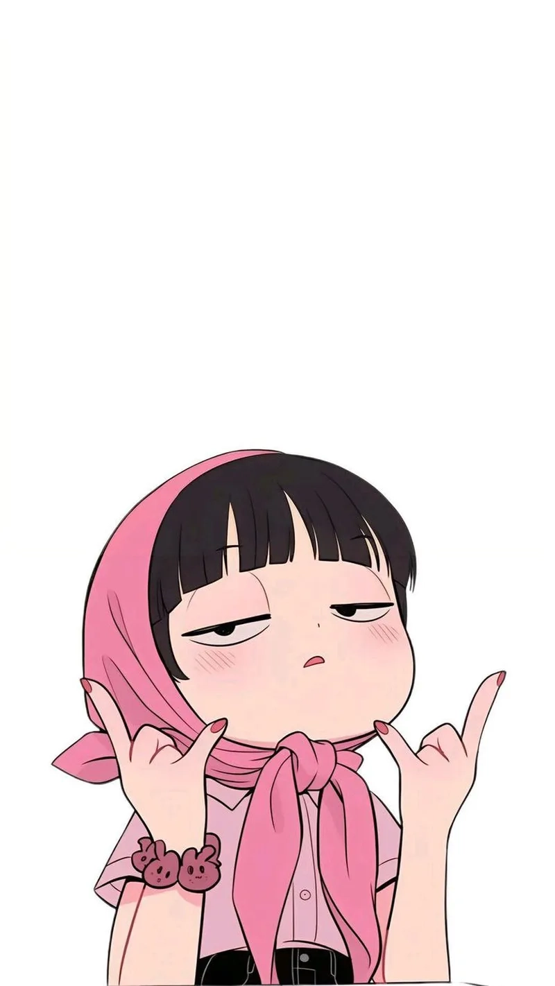 Cô gái cute chibi mang phong cách anime đáng yêu