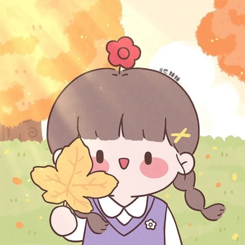 Chibi gái làm hình đại diện thêm phần đáng yêu