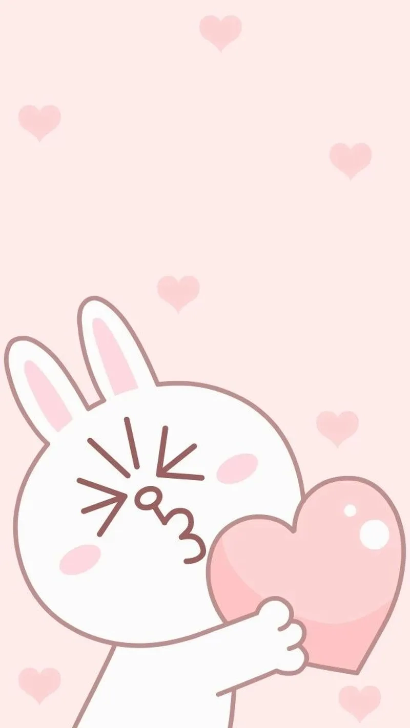 Tải sticker sticker chibi vẽ con thỏ cute để tin nhắn thêm vui