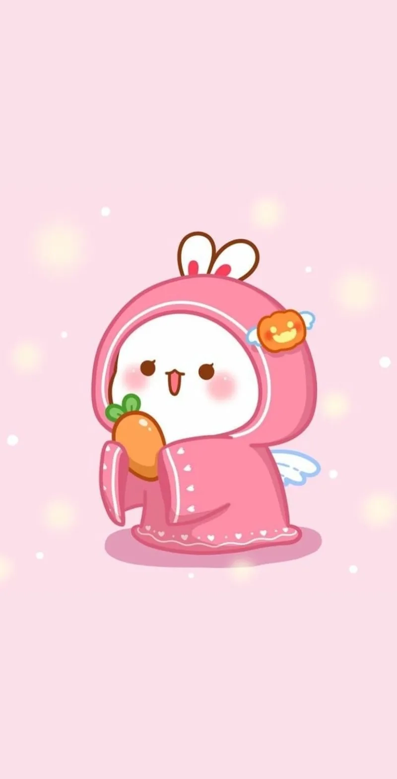 Ngắm hình cute con thỏ với phong cách chibi dễ thương