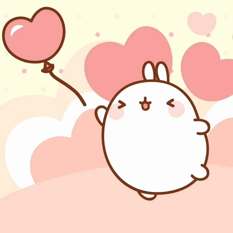 Tìm hình thỏ chibi để làm hình nền siêu đáng yêu