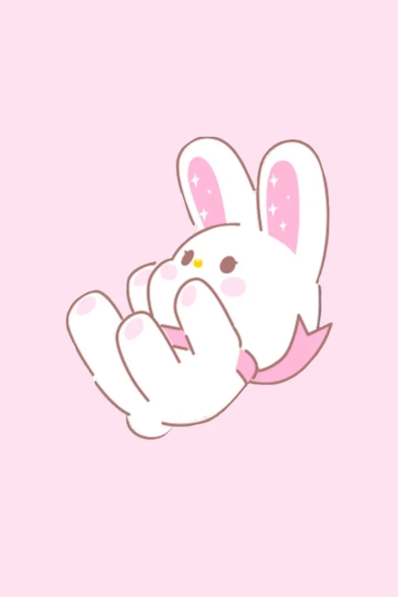 Tìm thỏ chibi để làm hình nền siêu yêu thích