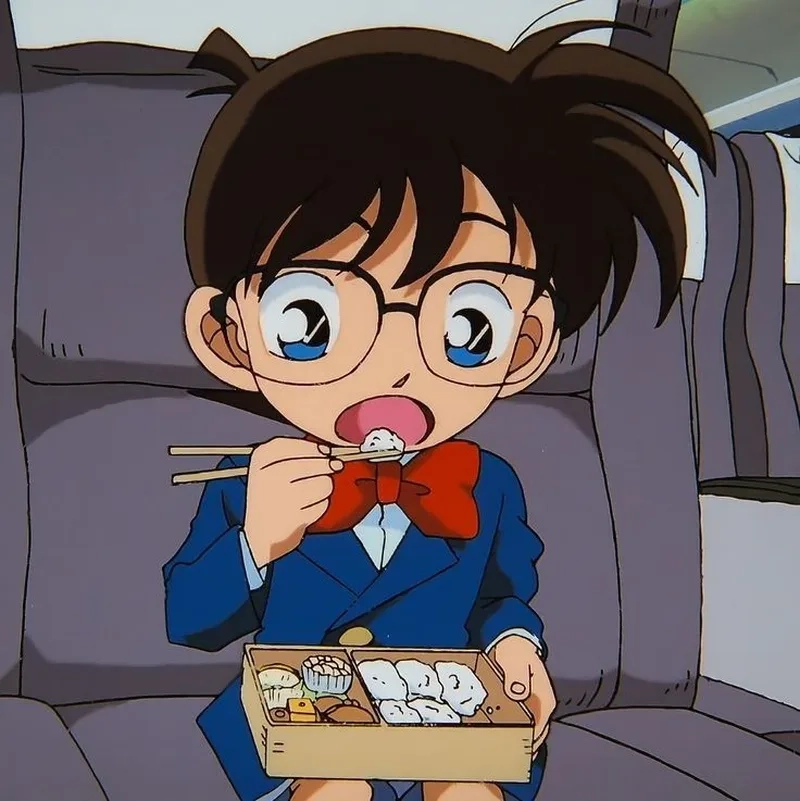 Sưu tầm Detektiv Conan chibi để làm mới thiết kế