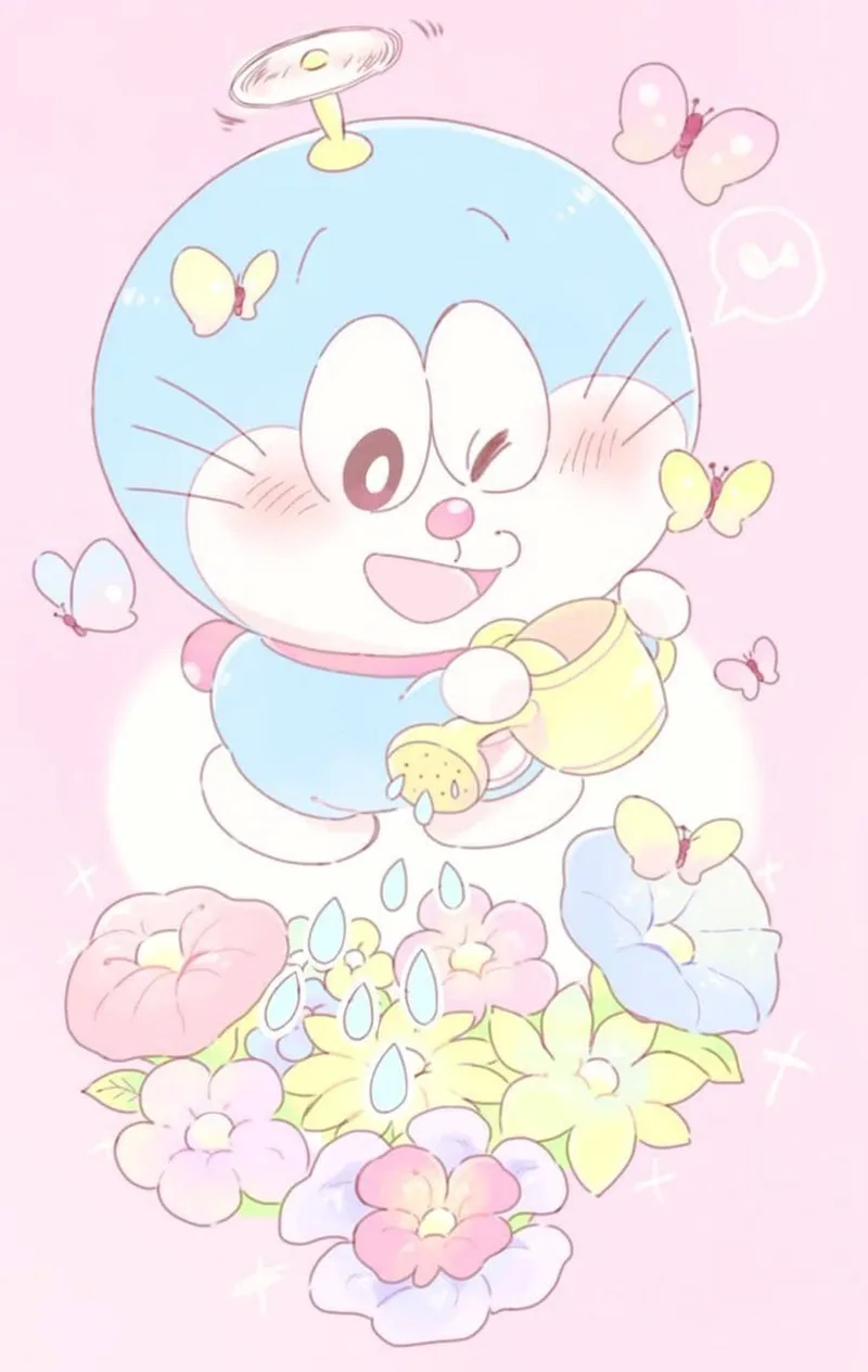 Tạo ấn tượng với hình Doraemon chibi cute cho thiết kế