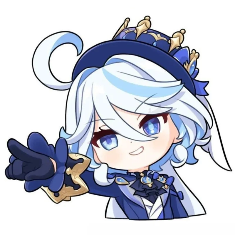 Khám phá Genshin Impact Furina chibi trong thiết kế cute