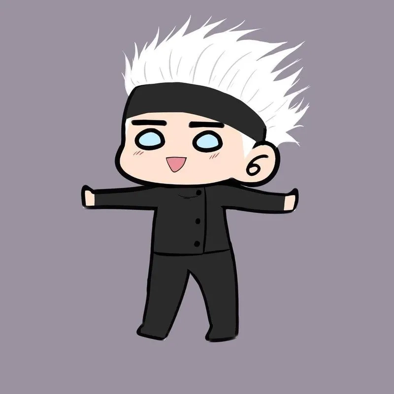 Sưu tầm Gojo Satoru chibi để làm mới nội dung anime