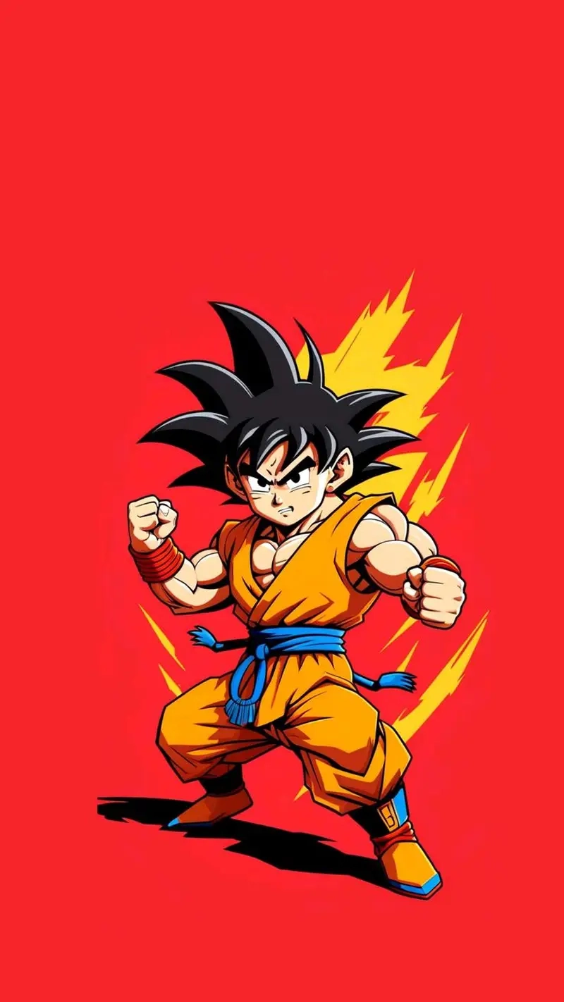 Sưu tầm Dragon Ball Z Goku chibi cho nội dung mạng xã hội