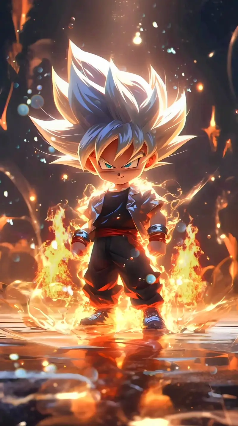 Tạo điểm nhấn với Goku chibi cute cho bài viết của bạn