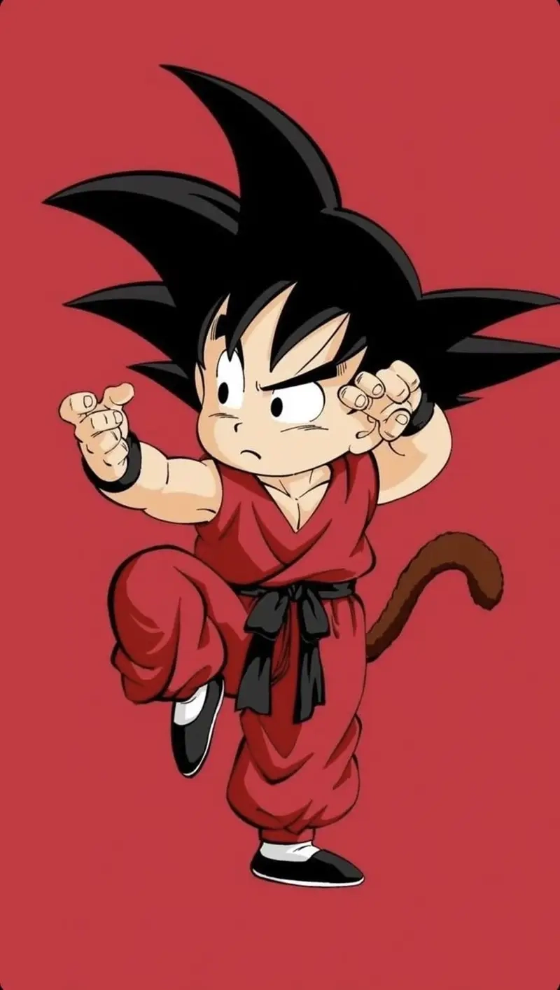 Tải ngay Son Goku chibi để làm mới bài đăng mạng xã hội