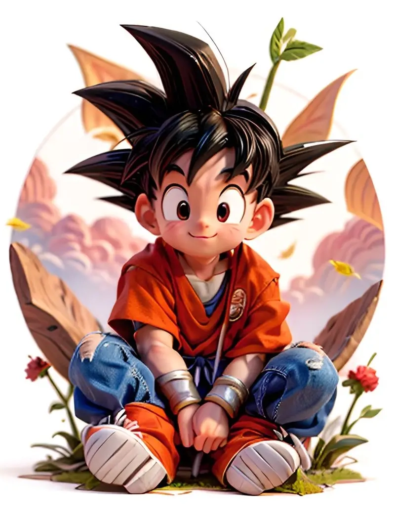 Tải hình nền Goku chibi để làm đẹp giao diện của bạn
