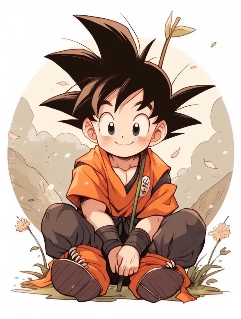Tạo sức hút với Goku chibi dance cho bài đăng mạng xã hội