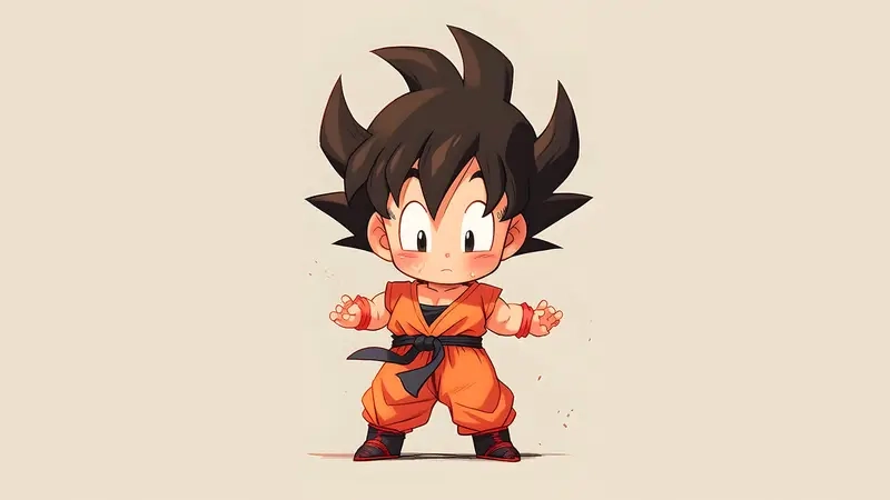 Sử dụng Goku chibi kamehameha để tạo nội dung bắt mắt
