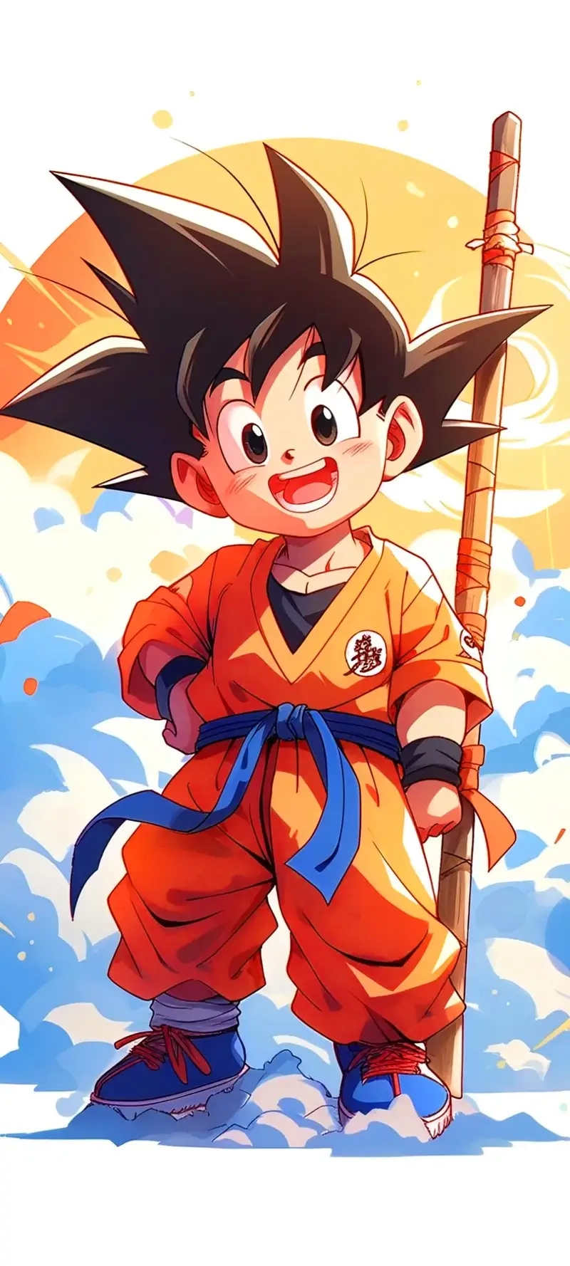 Khám phá Goku chibi kawaii cho thiết kế siêu dễ thương