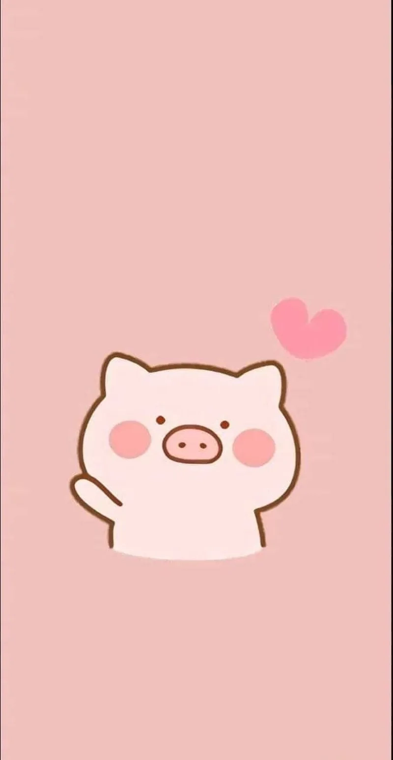 Thích heo chibi cute cho bộ sưu tập siêu xinh