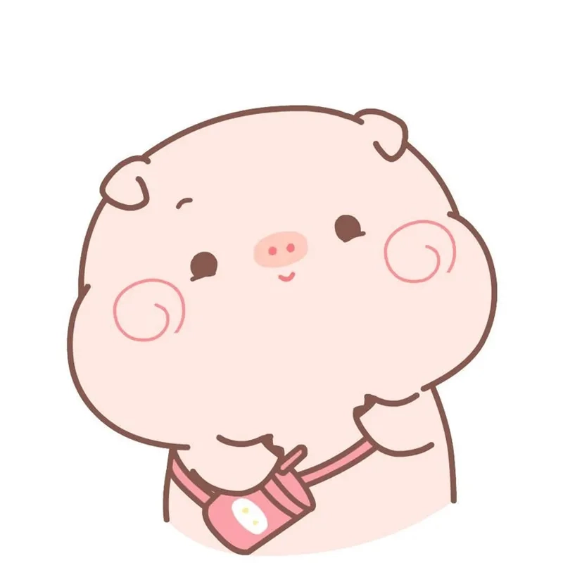 Tìm hình con heo dễ thương chibi để làm mới màn hình