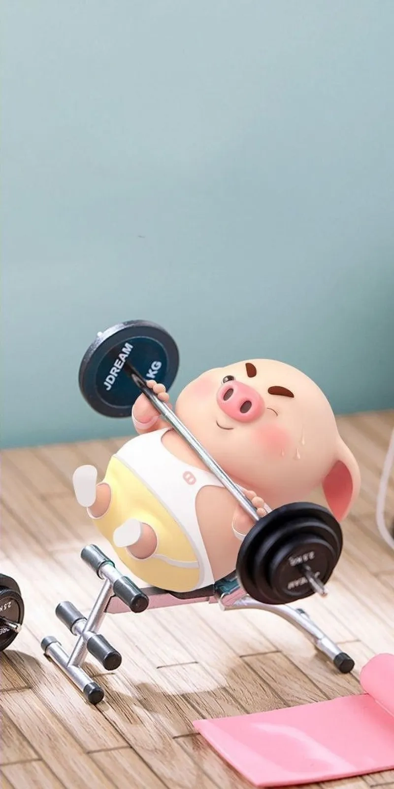 Tải ảnh heo cute chibi để làm mới màn hình điện thoại