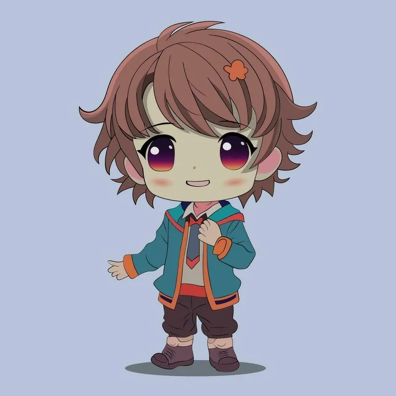 Avatar chibi nam cute để làm ảnh đại diện cực chất