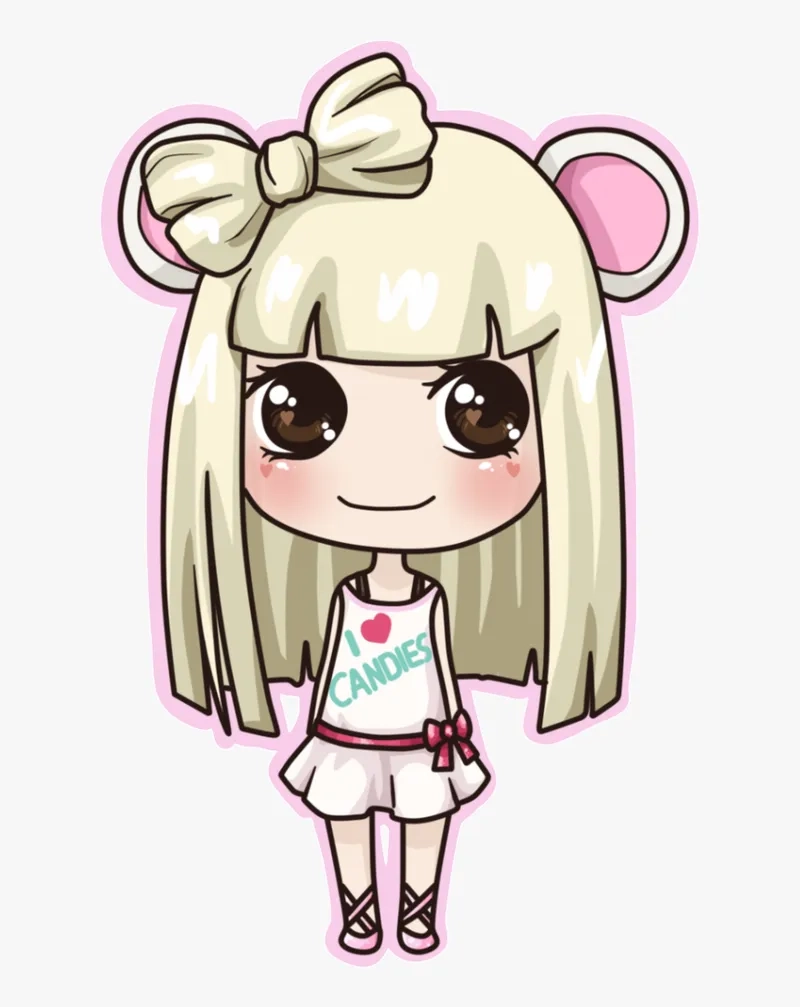 Ngắm nhìn anime cute nữ với phong cách chibi siêu dễ thương