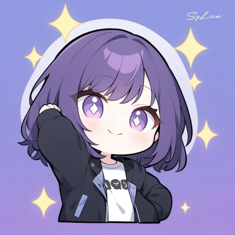 Lưu ngay hình chibi nữ cute để làm hình nền dễ thương