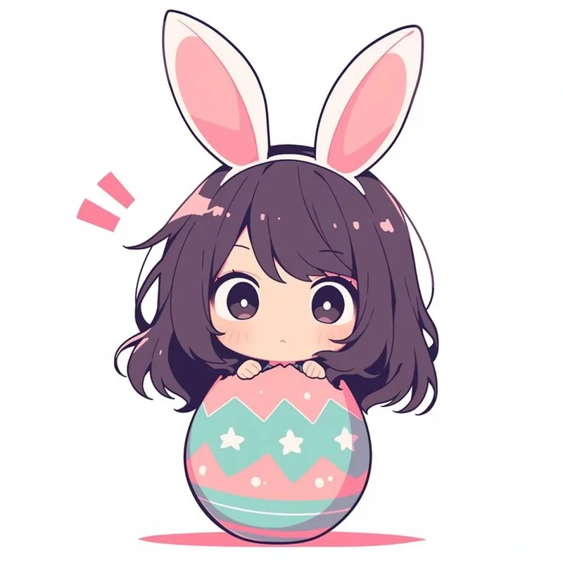 Ngắm ảnh anime nữ chibi với nét vẽ dễ thương nhất