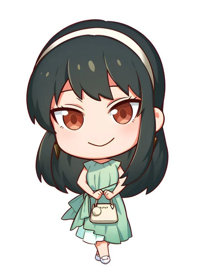 Khám phá ảnh anime nữ dễ thương với phong cách chibi