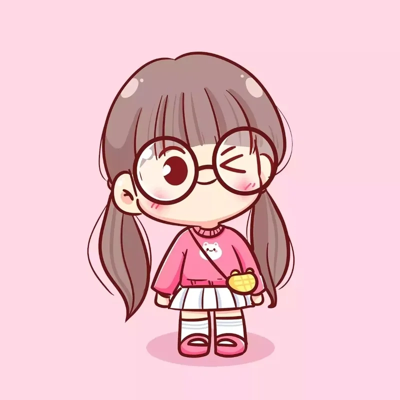 Tải ảnh chibi nữ để làm mới giao diện điện thoại