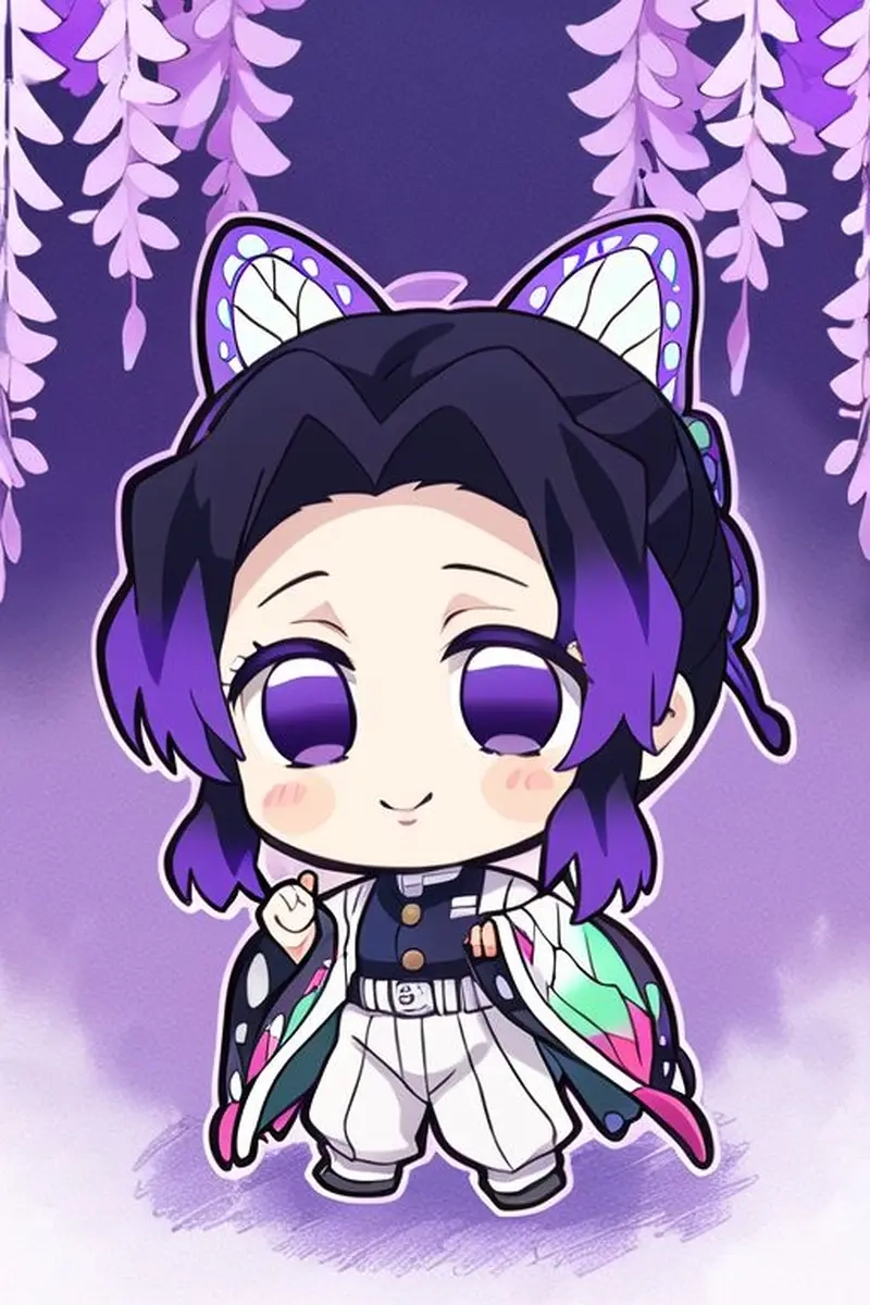 Sưu tầm hình Shinobu chibi để làm mới bộ sưu tập anime