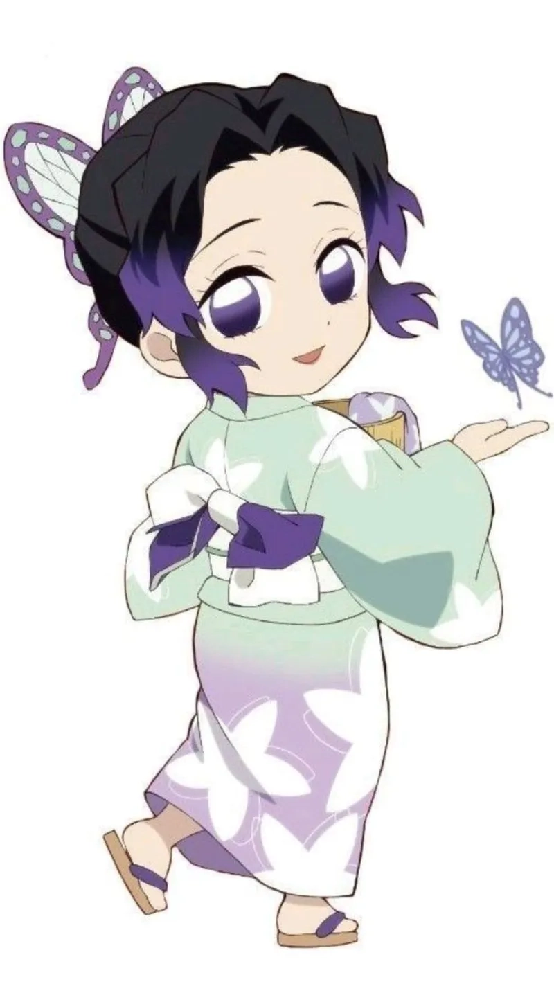 Cute Shinobu chibi là nguồn cảm hứng cho tín đồ anime