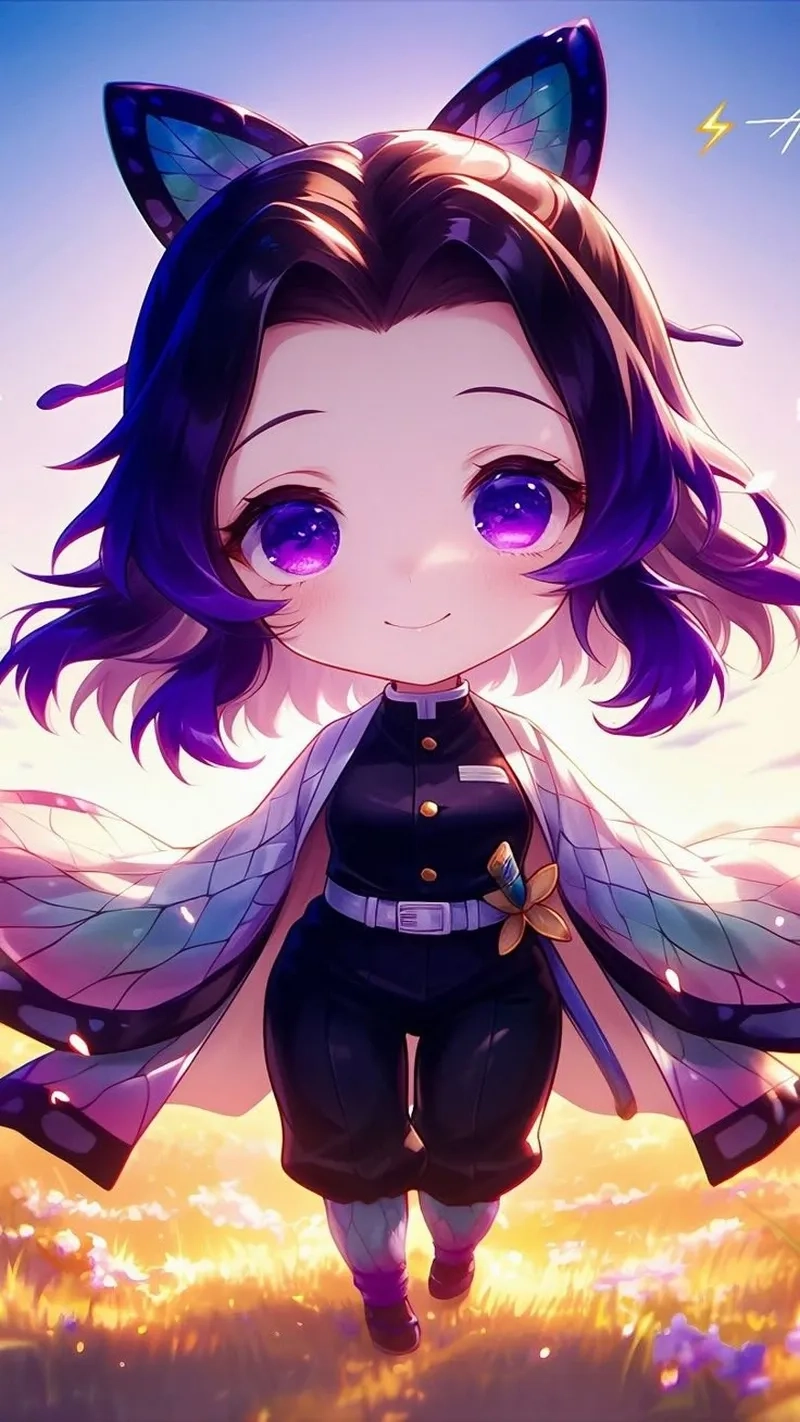 Kochō Shinobu chibi mang vẻ đẹp ngọt ngào của Demon Slayer