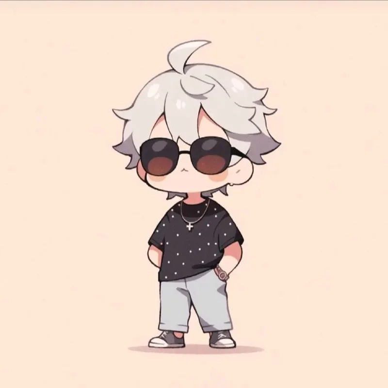 Tải hình nền anime cute nam để làm mới màn hình điện thoại