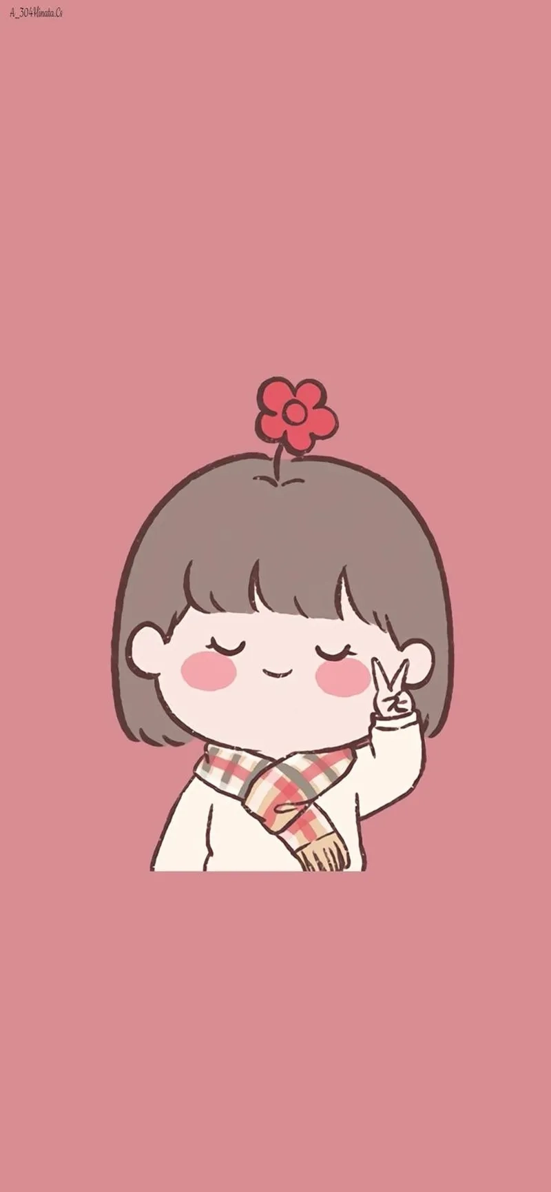 Hình nền cute chibi nữ siêu ngọt ngào cho fan anime nữ tính