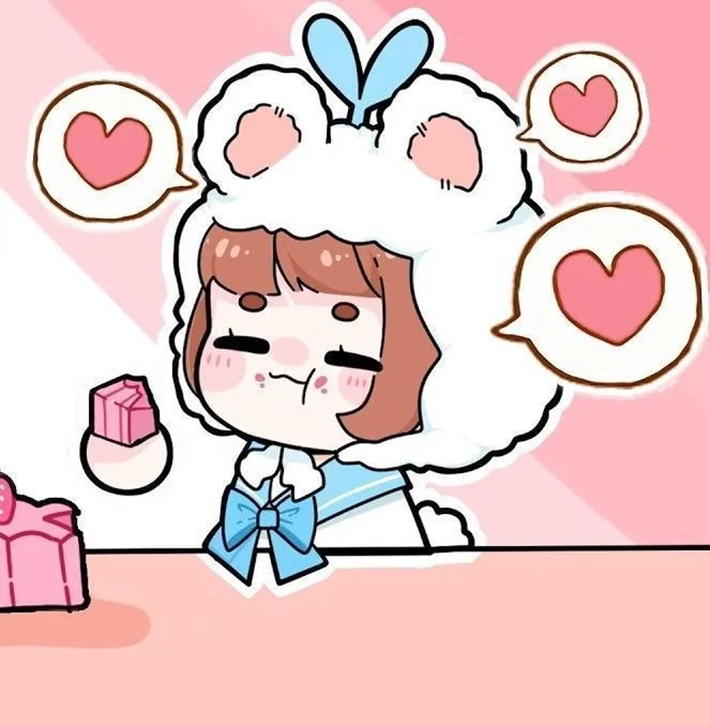 Ngắm hình chị simmy chibi trong tạo hình dễ thương