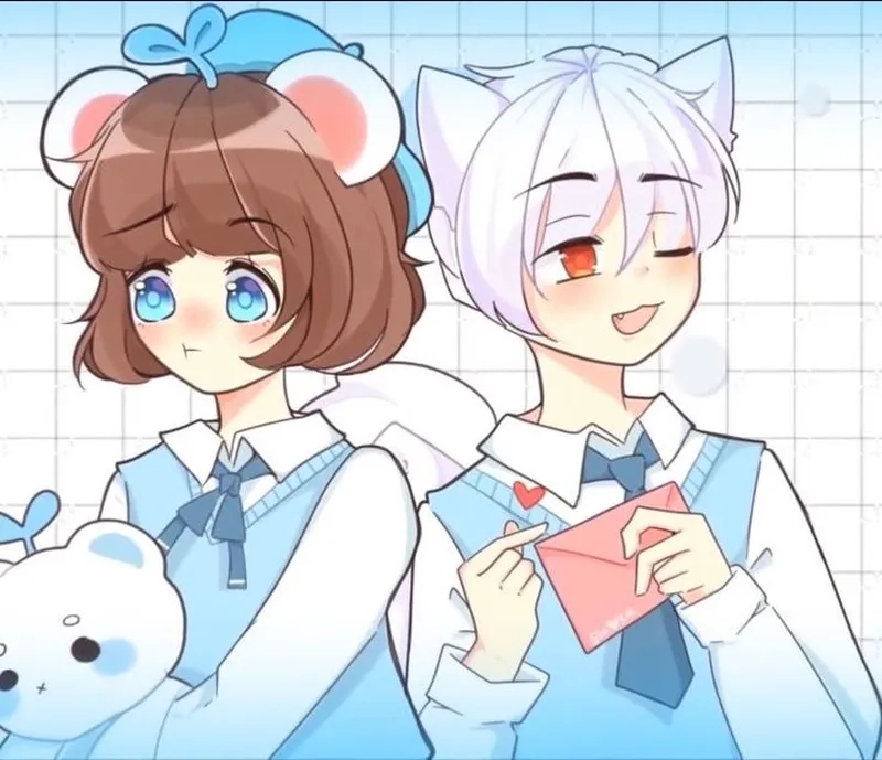 Yêu ngay hình nền simmy chibi cute siêu đáng yêu