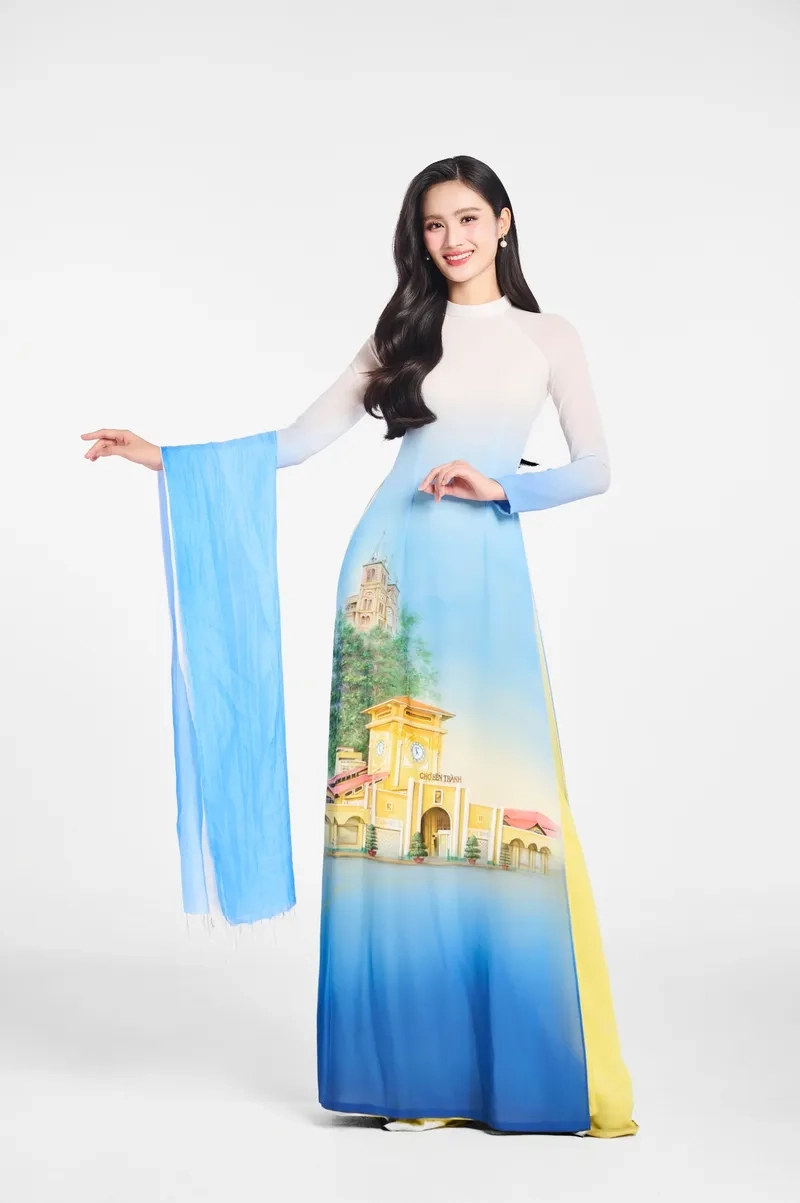 Hoa hậu Ý Nhi đi du học trong ảnh phong cách Gen Z