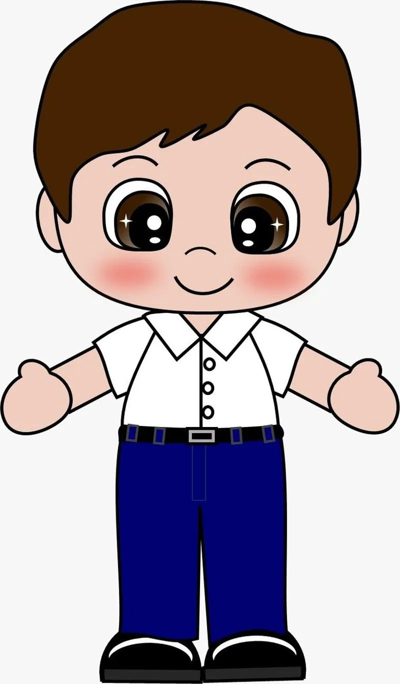 Khám phá ảnh học sinh nam chibi siêu cute cho thiết kế