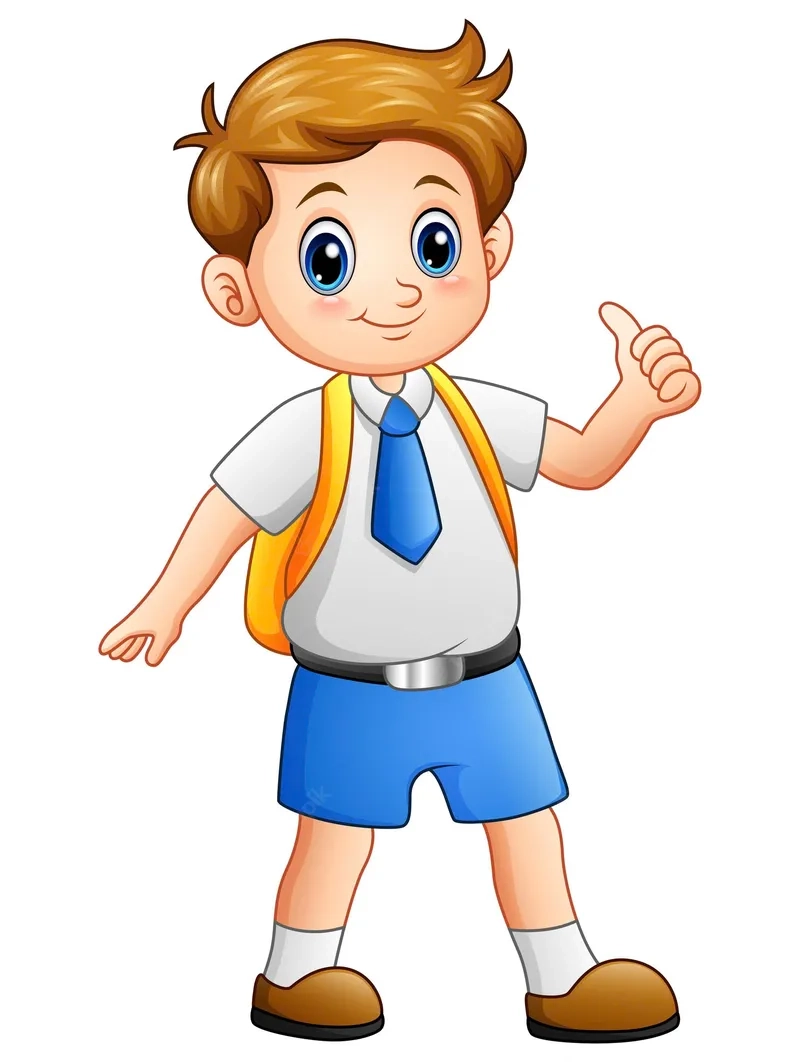 Sử dụng ảnh học sinh chibi nam để thu hút mọi ánh nhìn