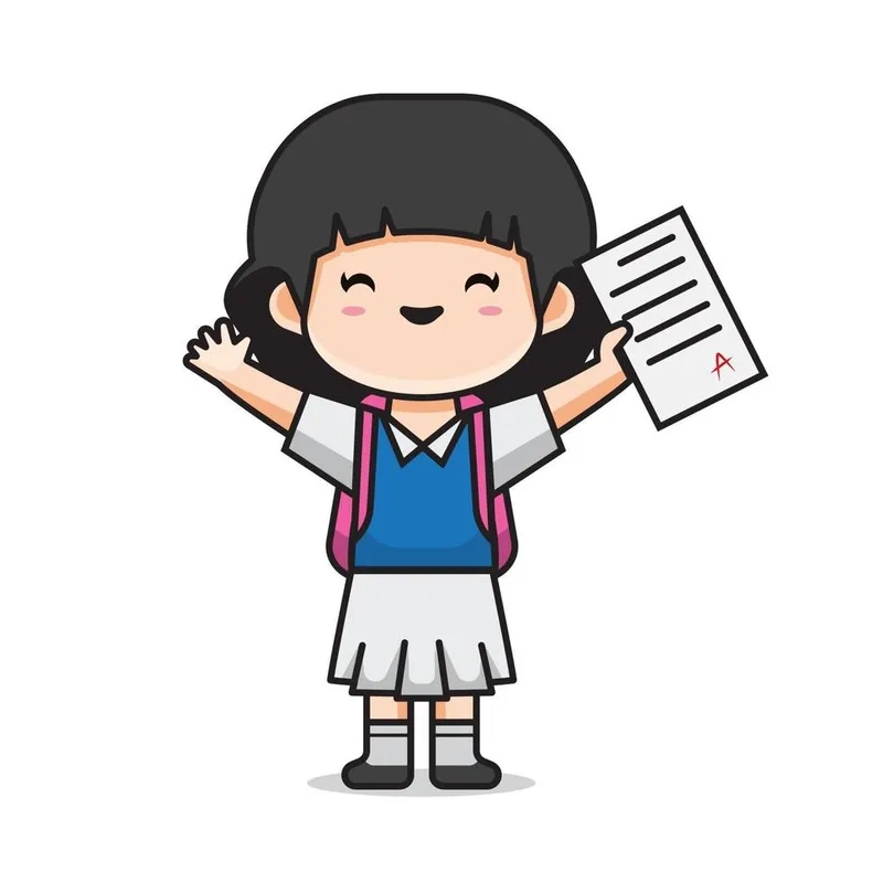 Tải hình học sinh chibi cute để làm đẹp nội dung của bạn
