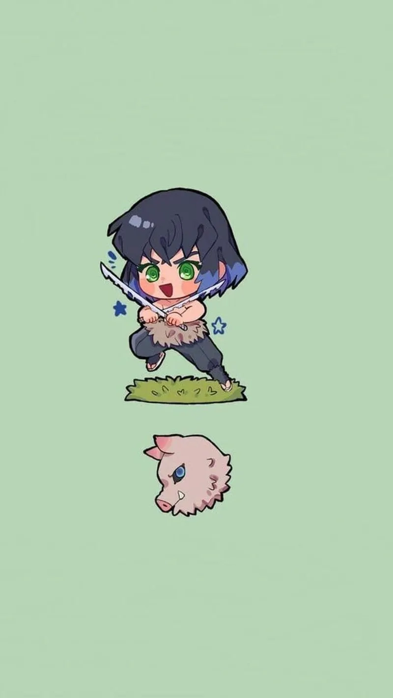 Học vẽ Inosuke chibi để sáng tạo phong cách riêng