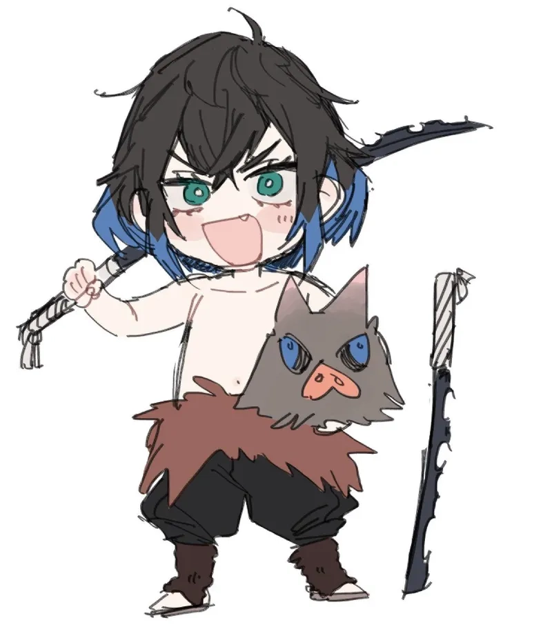 Inosuke cười mang lại niềm vui bất tận